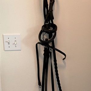 Bobby’s English Tack Padded Snaffle Bridle